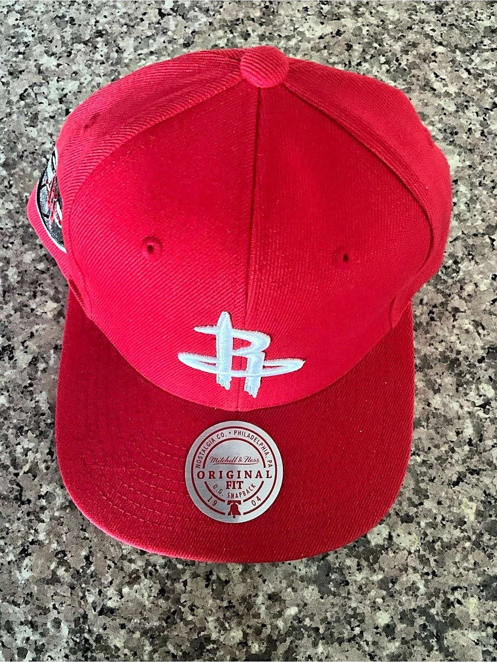 Mitchell & Ness Houston Rockets Original Fit Snapback Red & Yellow NWT